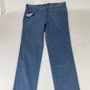 SuitSupply Blue Porto Trousers B278I